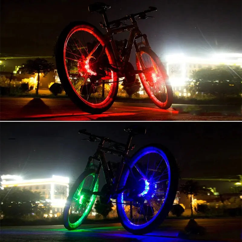 7 Color Bicycle Wheel Spoke Light