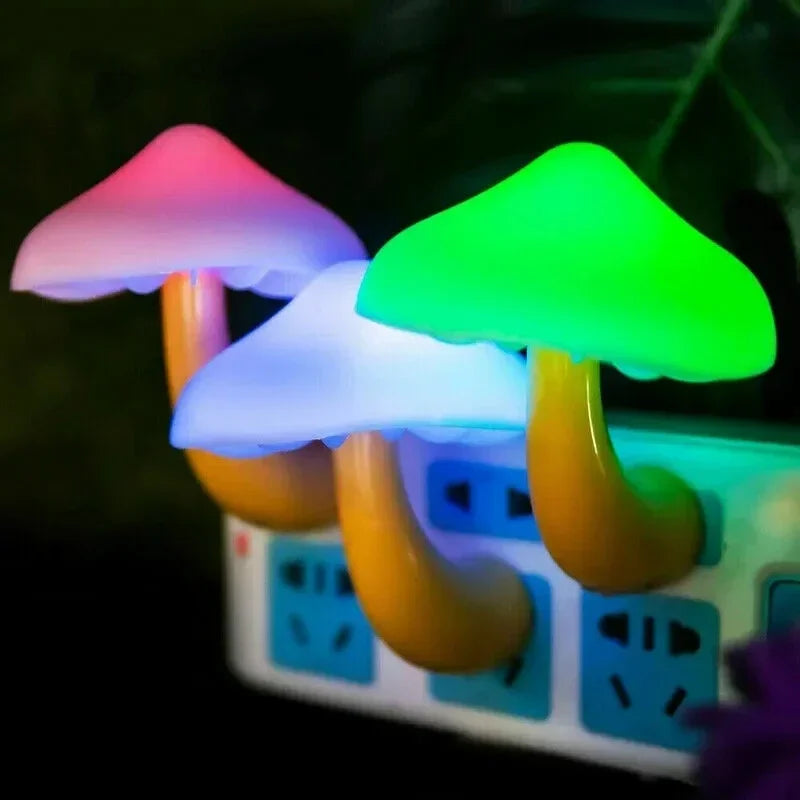 Mushroom Mini LED Night Lights