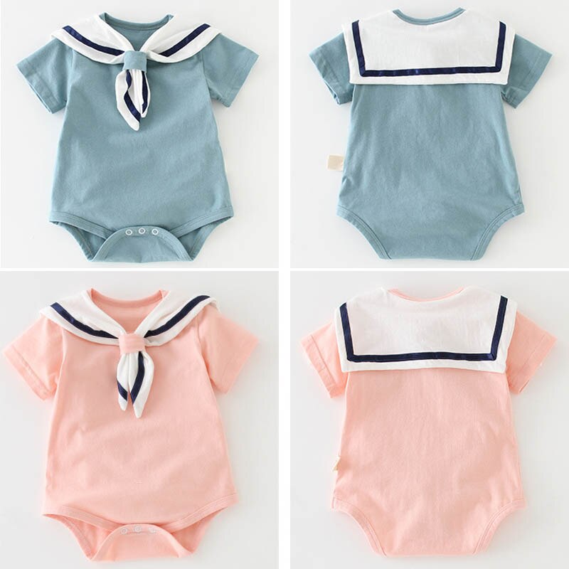 Baby Romper Sport Uniform Infant Kids Cotton Jumpsuit