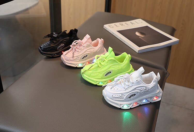 Baby Shoes Boys and Girls Light Up Clunky Sneaker S