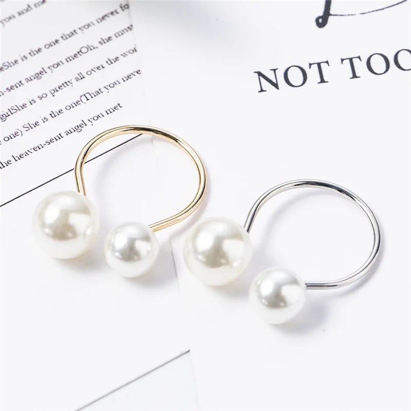 Pearls Napkin Rings