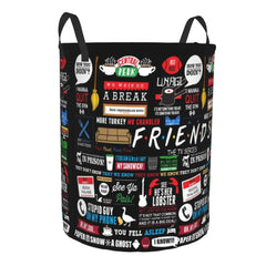 Friends Collage Laundry Basket