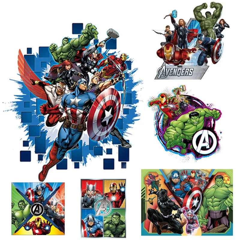 Marvel Ironing Patches