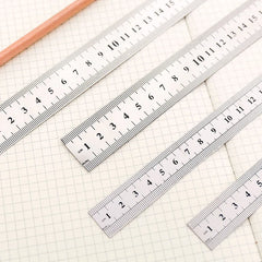 Double Sided Stainless Steel Ruler