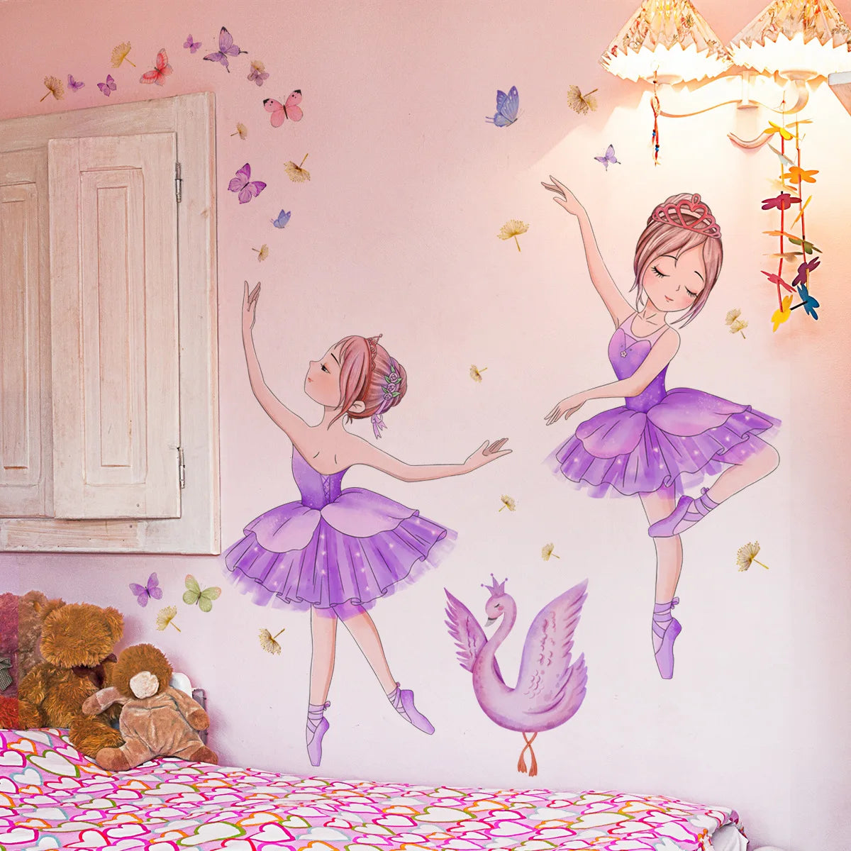 Ballet Girl Vinyl Wall Stickers