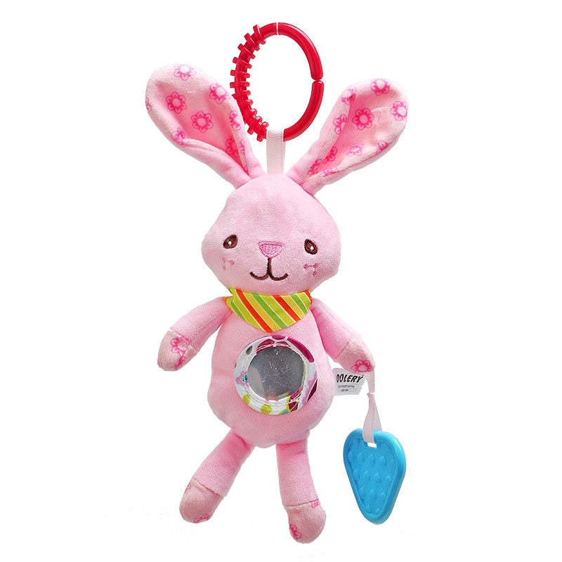 Baby Sensory Hanging Rattles Soft Learning Toy Plush