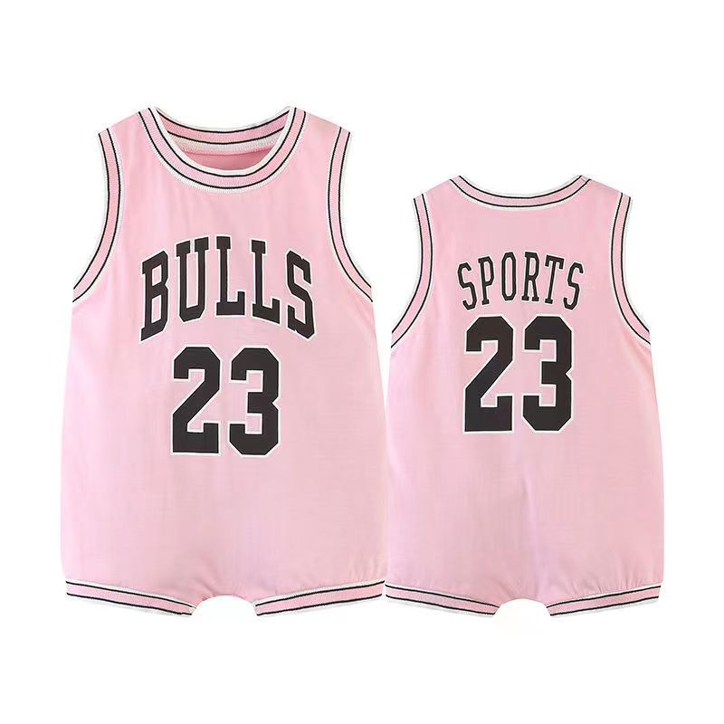 Baby Romper Sport Uniform Infant Kids Cotton Jumpsuit