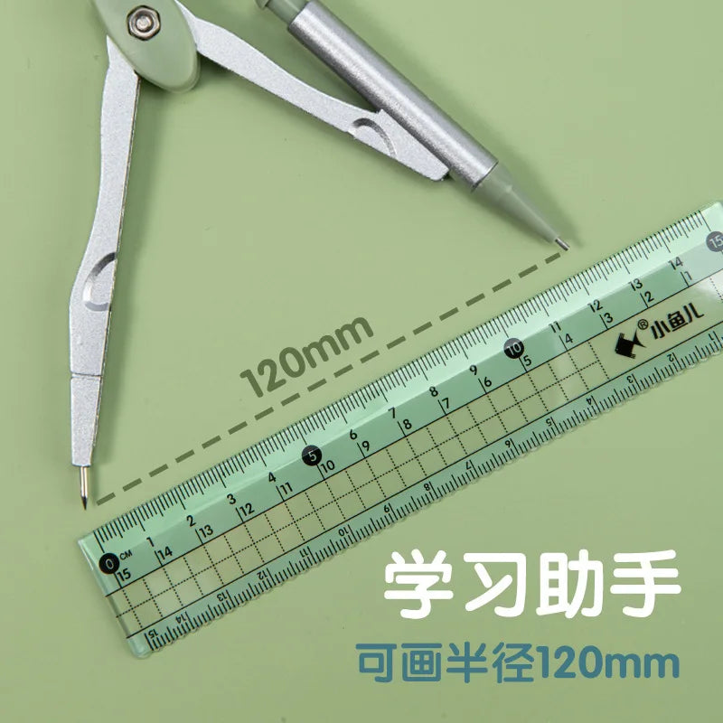 8 In1 Compass Ruler Set