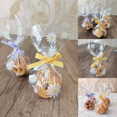 Transparent Flower Cookie & Candy Bag