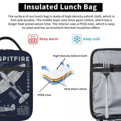 Super marine Spitfire Insulated Lunch Bag