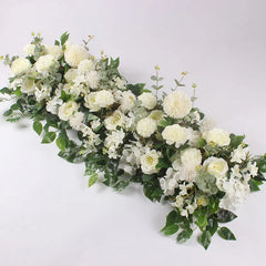 50/100cm DIY Wedding Flower Wall Decoration Arrangement Supplies Silk Peonies Rose Artificial Floral Row Decor Wed Arch Backdrop