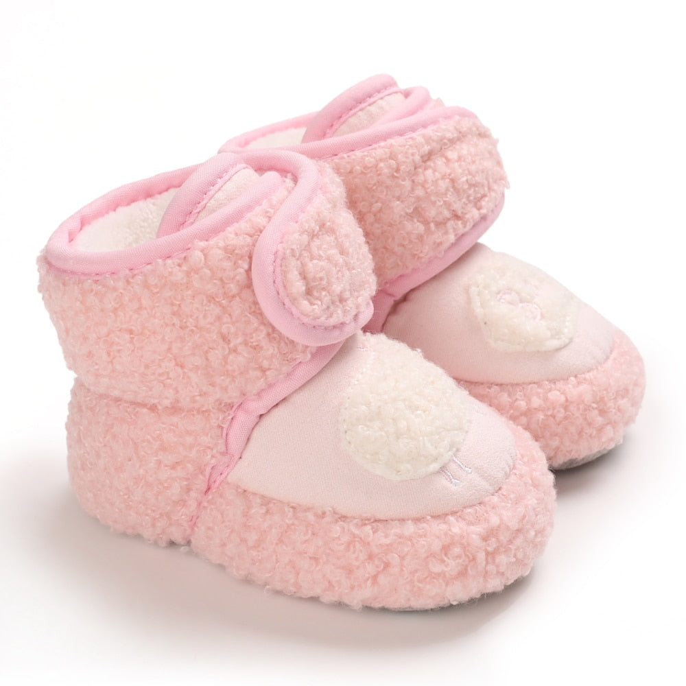 Newborn Baby Shoes Boy Girl First Walkers Cotton Comfort Soft Anti-slip
