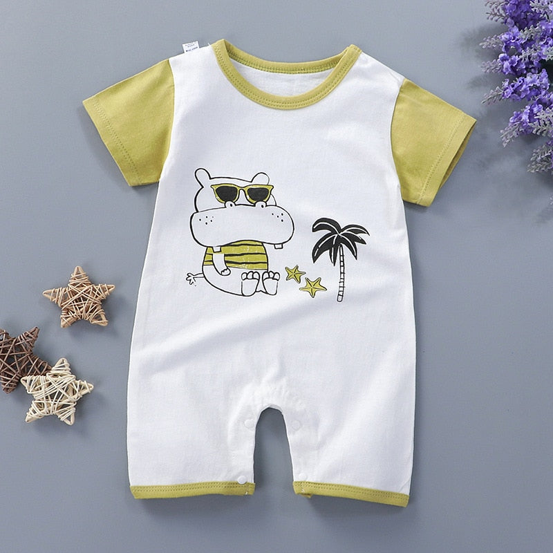 Baby Rompers Girls Boys Cotton Rompers