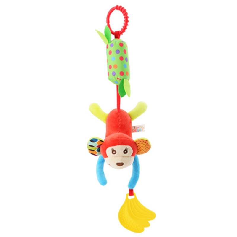 Baby Sensory Hanging Rattles Soft Learning Toy Plush