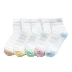 5 Pairs/Lot Children Cotton Socks