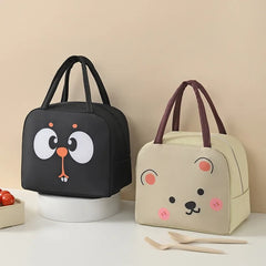 Animals Portable Thermal Bag Lunch Bags