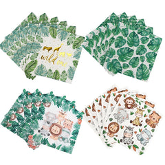 Wild Jungle Kids Party Napkins