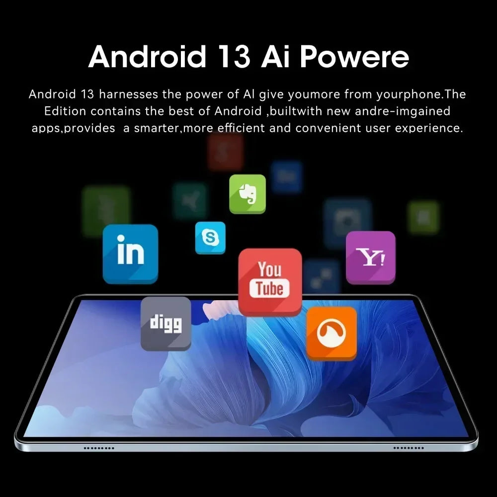 6 Pro Tablet Android 14 16GB+1TB