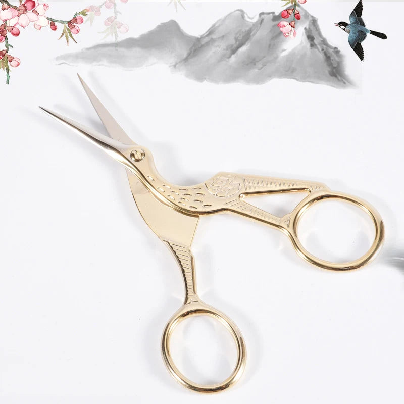 Creative crane Design Student Safe Scissors