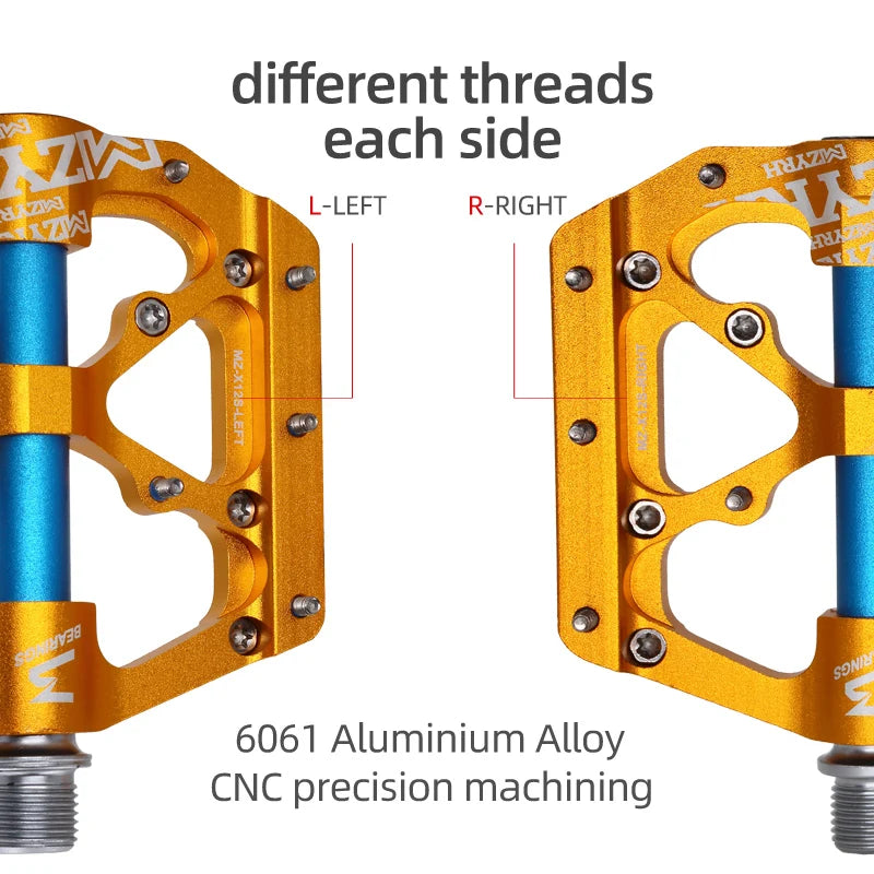 Anti-slip 3 Bearings Ultralight Bicycle Pedals