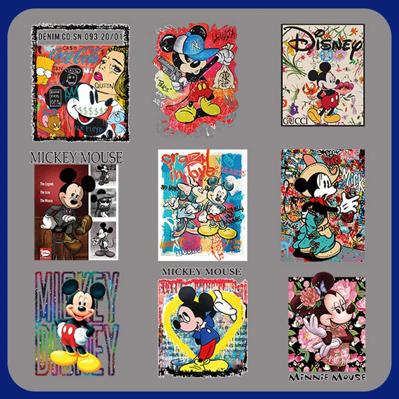 Mickey Minnie Mouse Patches