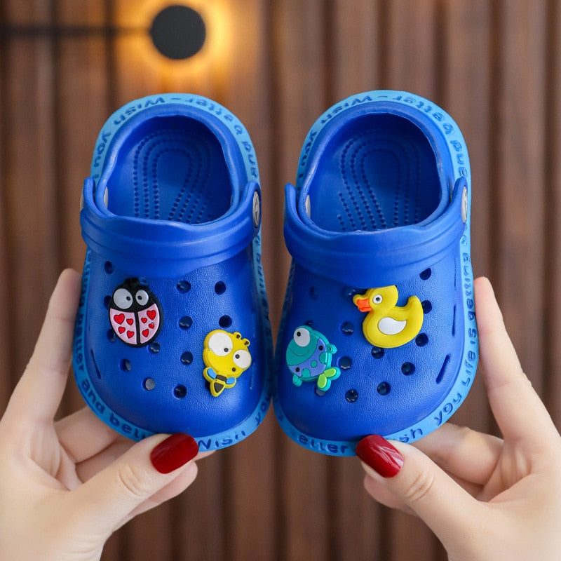 Kids sandals Boys Girls Mules Cartoon Cartoon