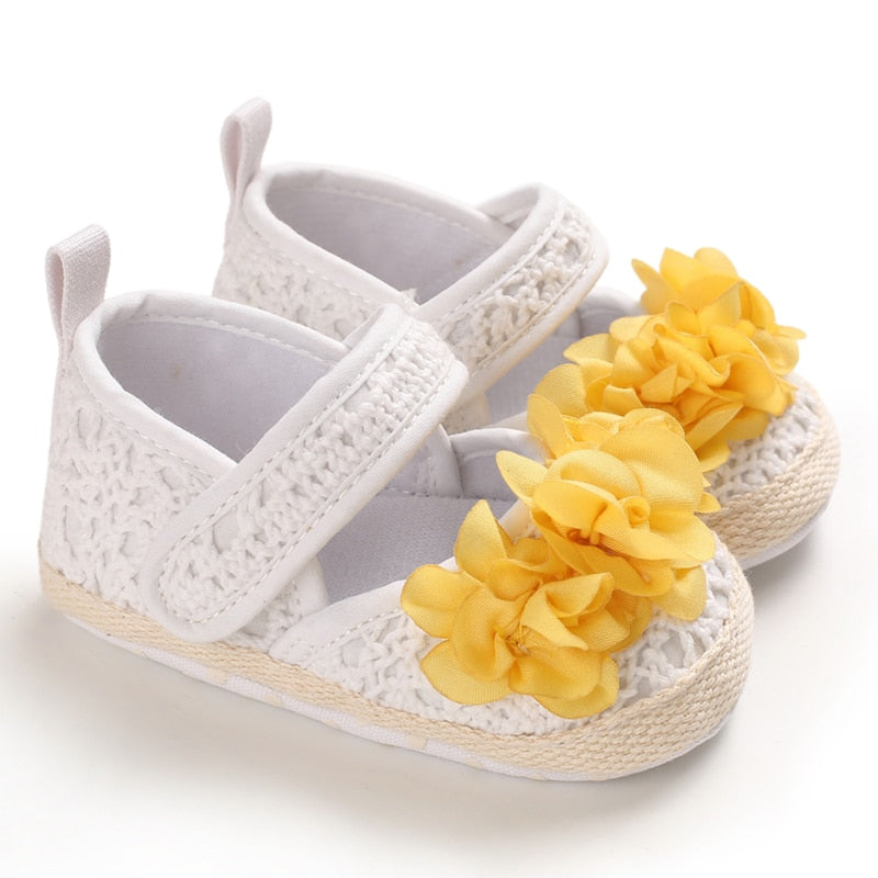 Classic Newborn Pink Baby Girl First Walking Shoes