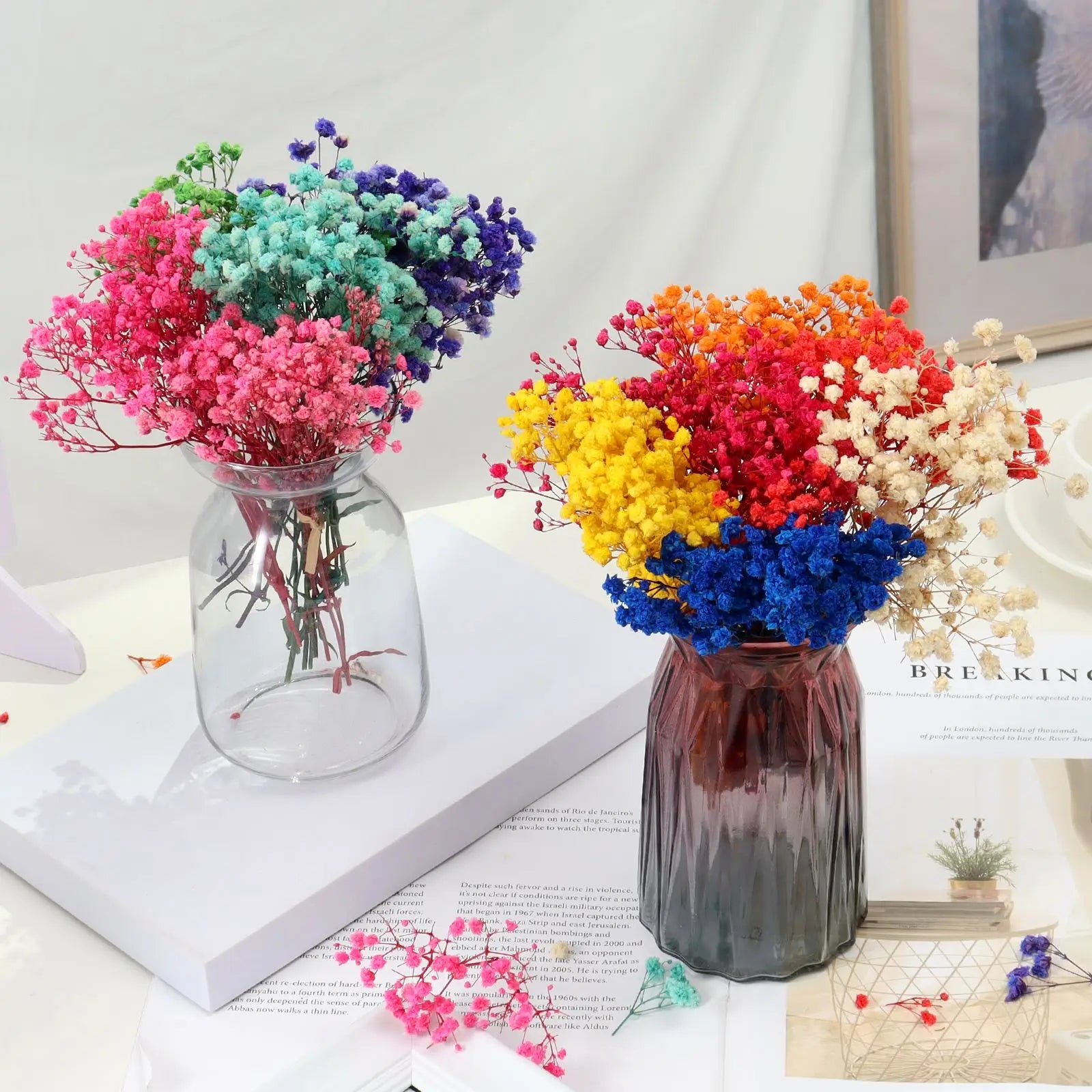 Baby's Breath Fresh Preserved Bouquet