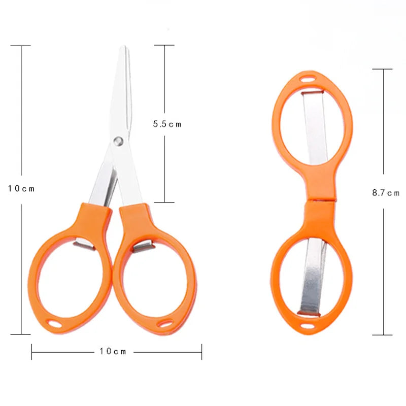 Cute 8 Words Folding Scissors