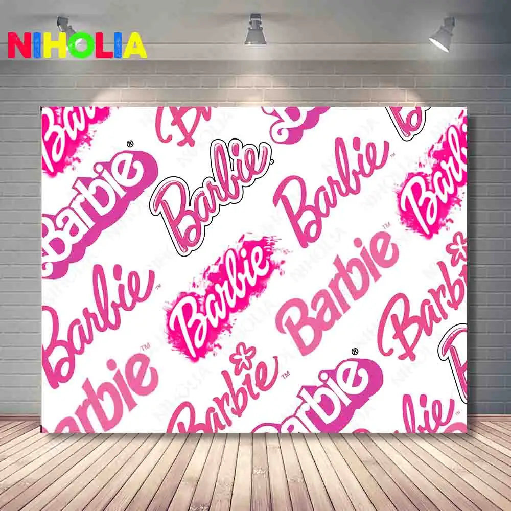 Barbie Photo Backdrop