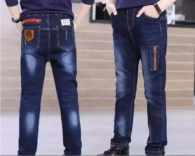 Children Boys Jeans Thin Denim