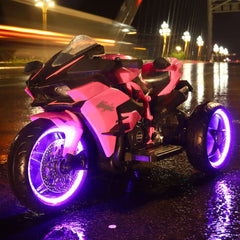 Children's Electric Motorcycle Light Wheel