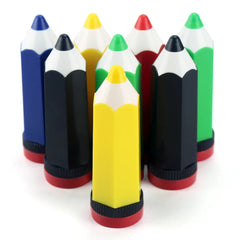 Creative cartoon pencil-shaped