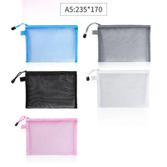 Mesh Zipper Pouch Clear