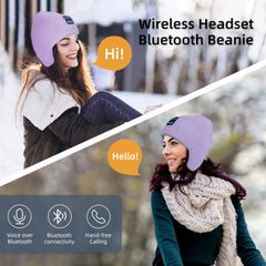 Bluetooth Beanie Hat Wireless Headphone