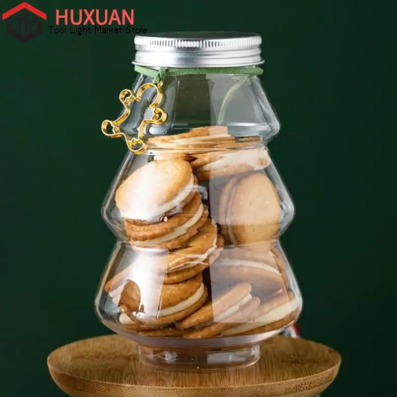 500ml Christmas Candy Biscuits Bottle