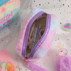 Large Capacity Kawaii Pencil Plush Case