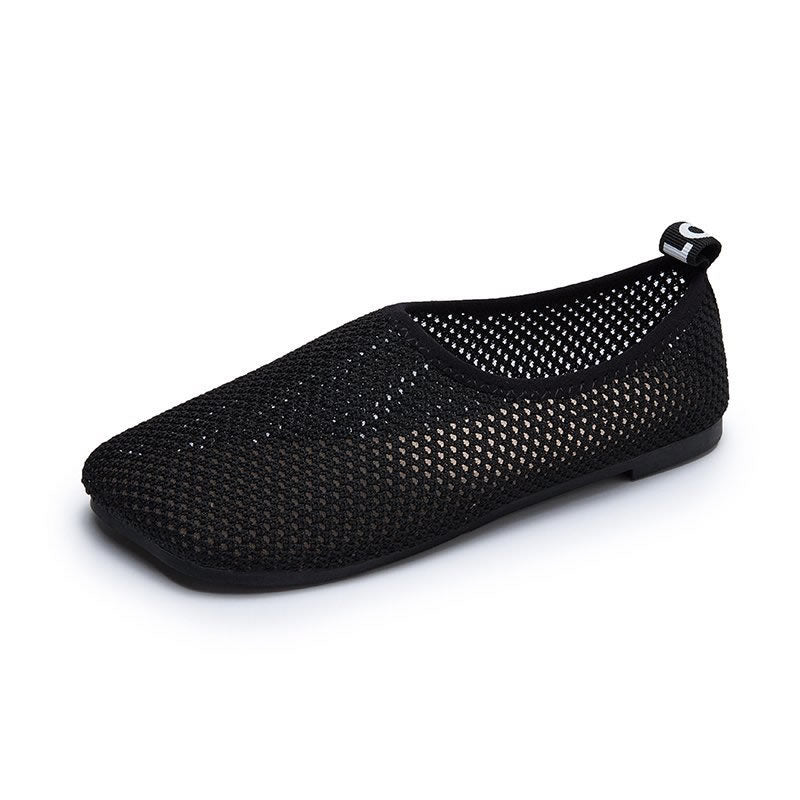 Breathable Mesh Pregnant Flat Shoes Nurse Walking Clogs