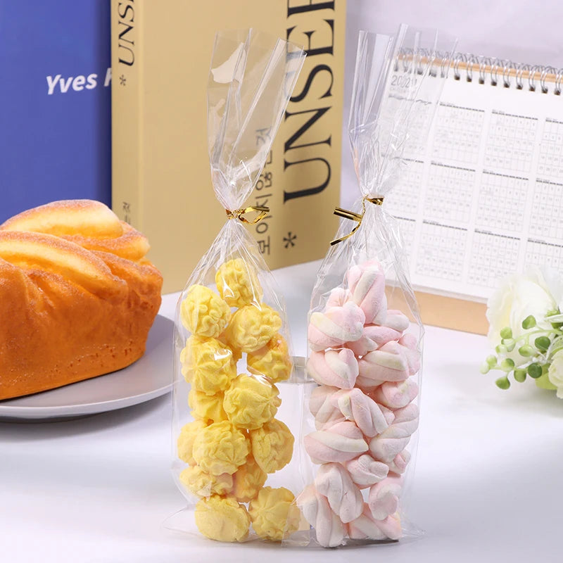 Transparent Candy Bags With Ties