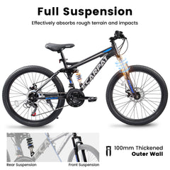 Dual Full Suspension Mountain Bike