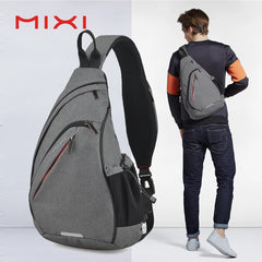 Crossbody USB One Shoulder Backpack