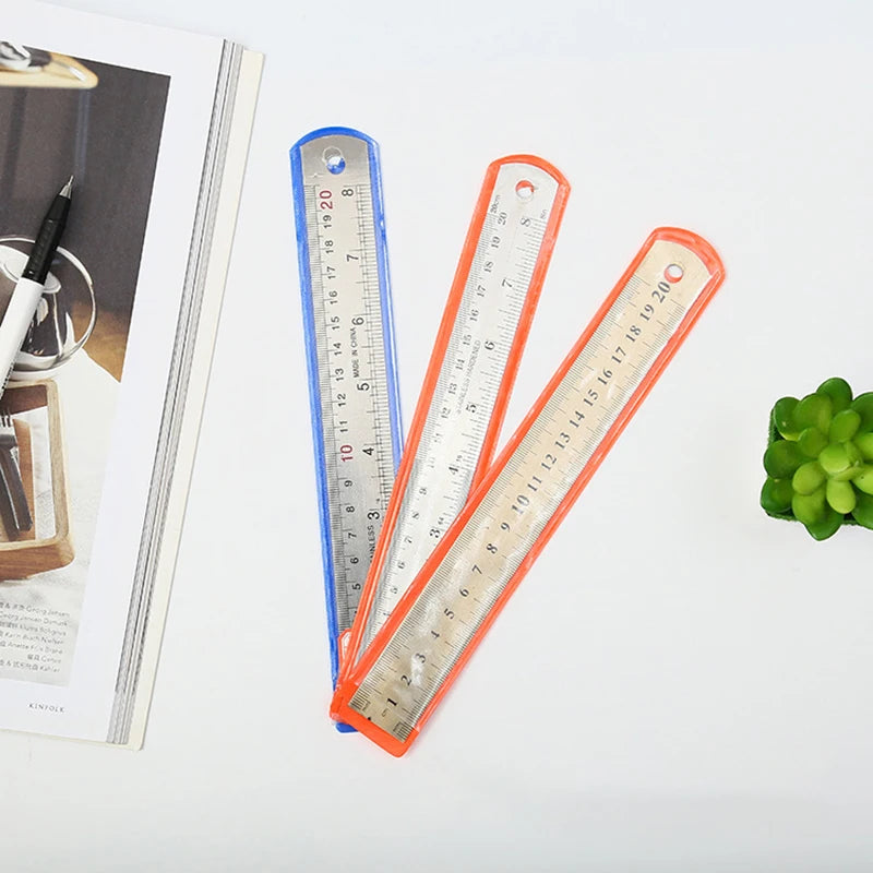 Double Sided Stainless Steel Ruler