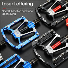 Anti-Slip Road Bike Flat Pedals