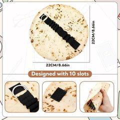 Funny Tortilla Roll Pencil Case