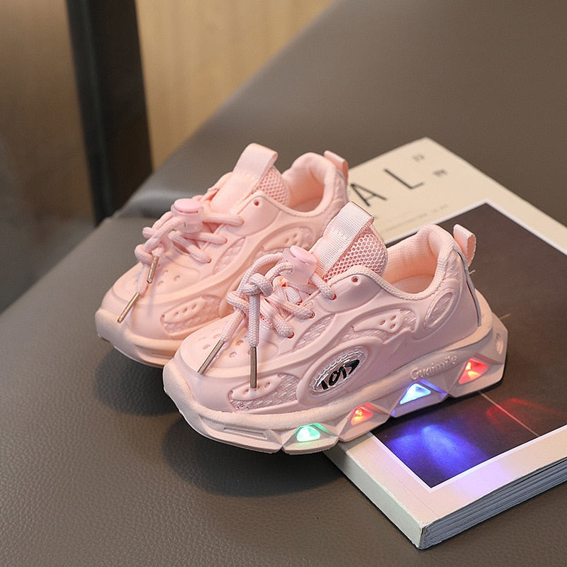 Baby Shoes Boys and Girls Light Up Clunky Sneaker S