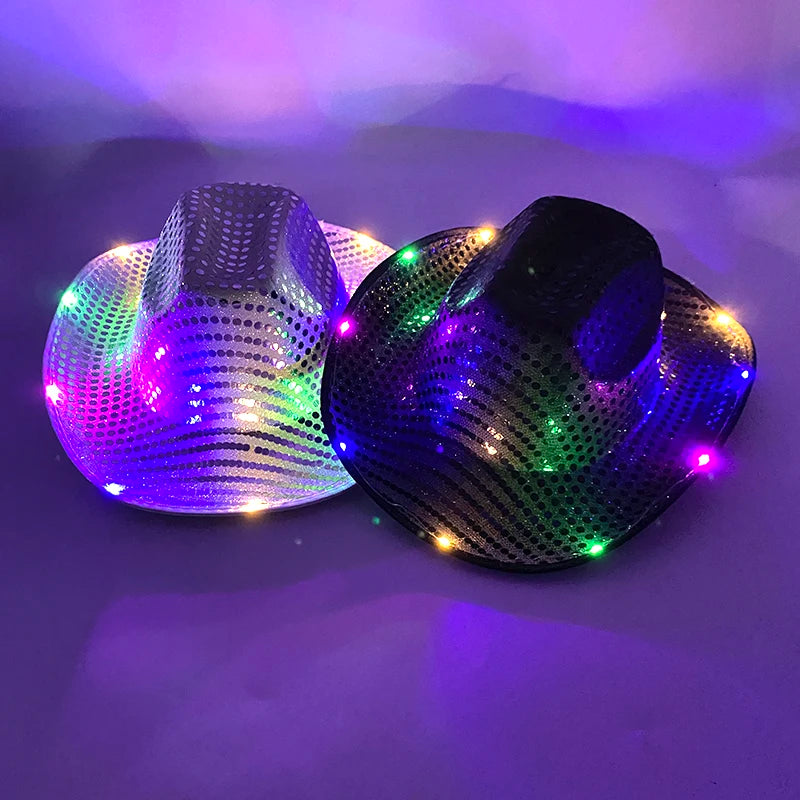 Glowing Bride LED Luminous Pearlescent Hat