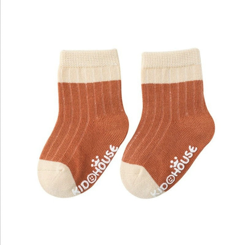 Baby socks autumn and winter cotton newborn boys and girls loose