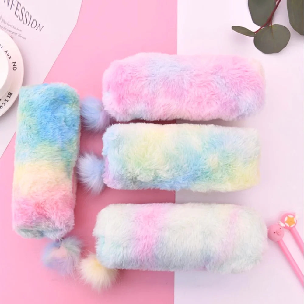 Kawaii Plush Pencil Case