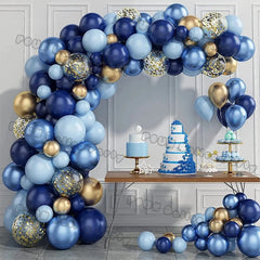 Blue Balloons Arch Kit