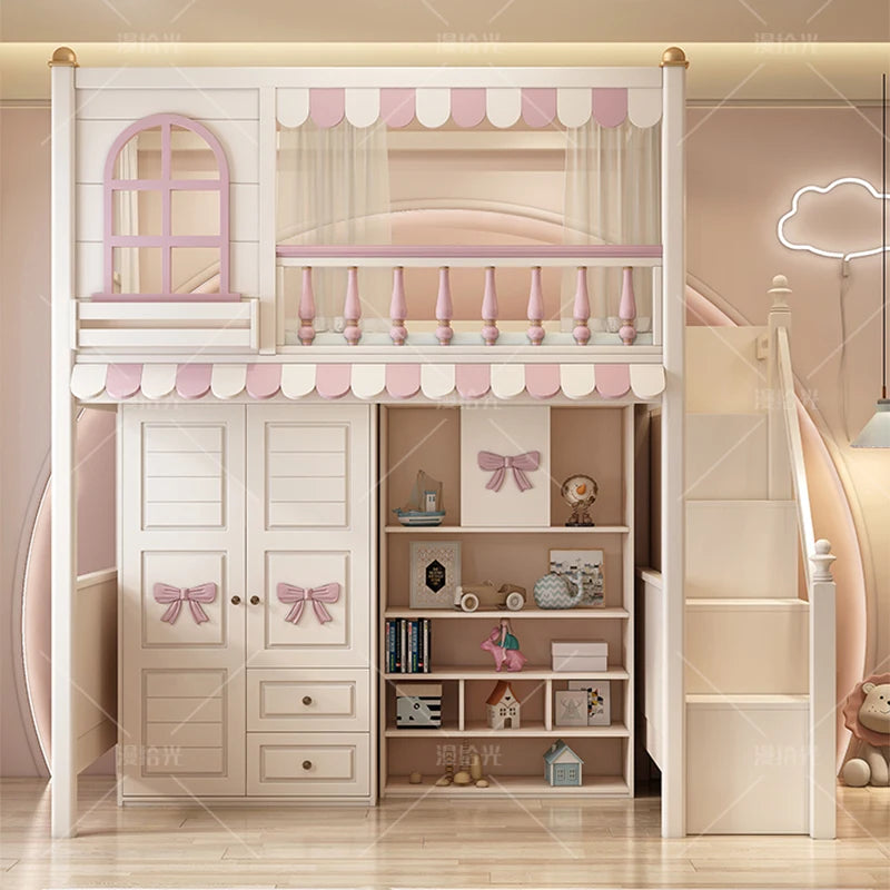 Princess Storage Multifunctional Bed